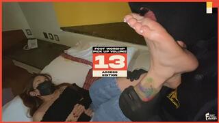 22 Year Old Colombian Beauty Is Picked Up In The Streets Of The City For A Hot Foot Worship Session - ASMR FOOT WORSHIP SOUNDS - FOOT WORSHIP PICK UP VOL 13 - ROSA - ACT I, II & III - ACCESS EDITION - 480P