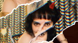 Theodora’s Joker JOI AUDIO set against an entrancing galaxy background with no subliminal messages