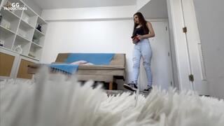 The Giantess' Room Sabrina and the Little Spectator! (MP4-HD 1080p)