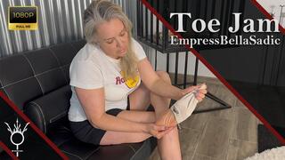 Toe Jam da EMPRESSBELLASADIC é sagrado, respire esta essência TOE JAM DIRTY SOLES TOES SPREADING