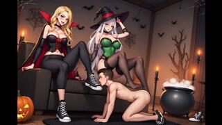 Foot Worship Confessions #24: Halloween Foot Slave Humiliation