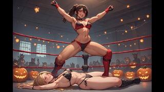 Female Wrestling Confessions #26: Halloween Showdown