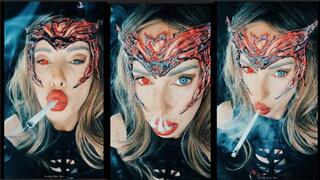SF Roleplay scarlet Witch smokes eve 120 close up