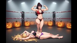 Female Wrestling Confessions #27: Halloween Horror Hold
