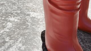 Loves Her Boots. By Kahina