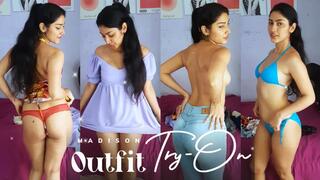 Summer Outfit Try-On: Dressing Up and Teasing You
