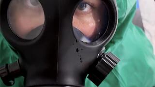Gas Mask Blow Job