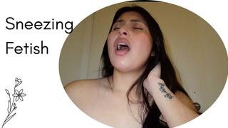 Sneezing and clear mucus