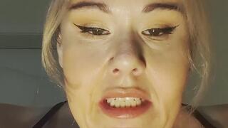 on your knees piggy loser!