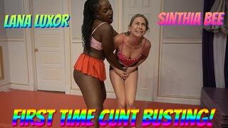 Sinthia Bee & Lana Luxor In First Time Cunt Busting!