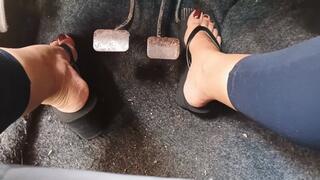 I spend so much time flat out accelerating my car with my flip-flops (3)