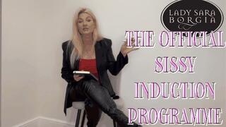 The Official Sissy Induction Programme