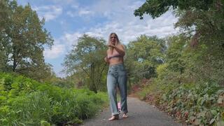 the walk ended with bare feet and strong kicks