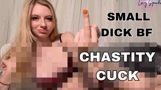 Cuck Caged BF CENSORED Humiliation Beta Safe Chastity Cheating Fantasy Lucy Spanks