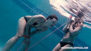 ALEXA AND SANDRA DANGEROUS GAMES