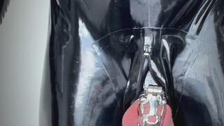 Latex Chastity Encouragement