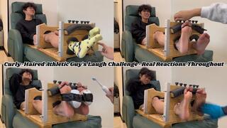 Curly-Haired Athletic Guy’s Laugh Challenge · Real Reactions Throughout