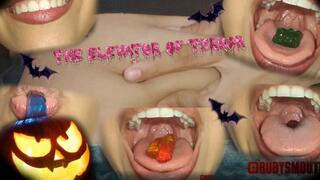 The giantess elevator of terror