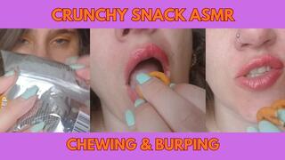 Crunchy Snack ASMR Chewing & Burping