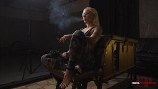 Smoker left her trash to clean 4K MP4