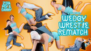 4K Ziva Fey Wedgy Wrestle Rematch With Danny