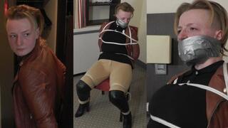 TboLilith; The Case Files of Lilith Malone (Part One) "Tough Tomboy Taken Down & Tape Gagged!"