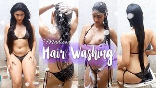 Hair Wash in My Favorite Bikini