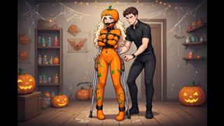 Bondage Confessions #198: Encased in Orange Ecstasy