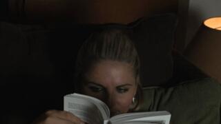 Agatha Reads Her Book, 1st