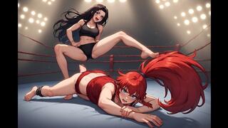 Female Wrestling Confessions #37: Ticklish Triumph