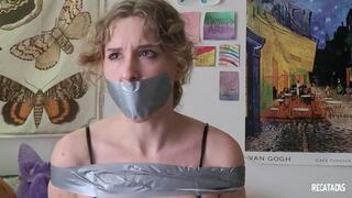 Latex, tape, bondage & struggles! (1080p)