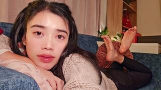 Findom Foot JOI : Edge or Pay - Surrender to My Slick Soles: Sensual JOI Control Tease & Denial Foot Worship: Obey Asian Goddess Elva Glossy Soles JOI: Stroke for My Perfect Feet Forbidden Release: Foot Domination Oily Chinese Soles