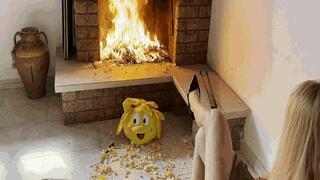 Destruction and burning AVI