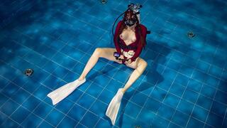 Apnea 077 - Ariel Underwater Selfie