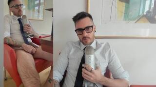 ASMR Professor calls you into his office after hours