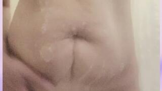 Shower Scene: Suds On Pussy