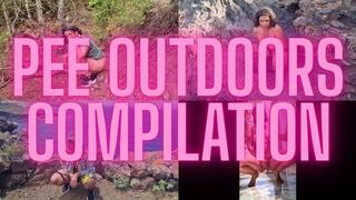 Pee Outdoors Compilation