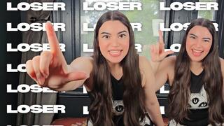 Triggered by Loser Symbol - Hardcore Humiliation with Humiliatrix Countess Wednesday - Laughing, Loser Porn, Mind Fuck MP4 1080p