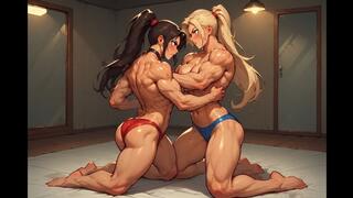 Female Wrestling Confessions #41: Mirrored Might