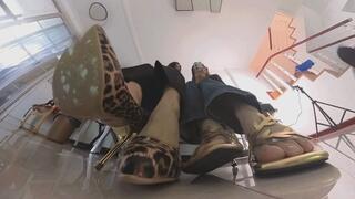 VR360 ERER LELE POV shoes crush the lecherous little man