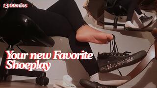 My Converse Shoeplay & White Socks Tease *Barefeet, Soles, Arches, Toes Curling & Full Footplay*