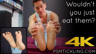 Johnny Hackson gets barefoot 4K