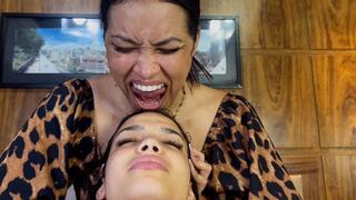 WILD GODDESS LICKING A PRINCESS FACES PART 2 BY KIARA AND SOPHIE CAM BY ALINE FULL HD