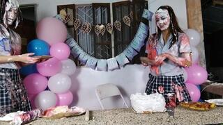 Cream & Laughter: When Birthdays Get Messy ............ L & K