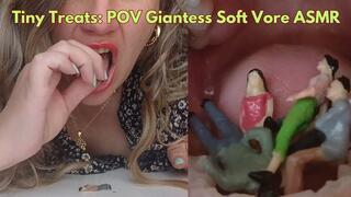 Tiny Treats: POV Giantess Soft Vore ASMR