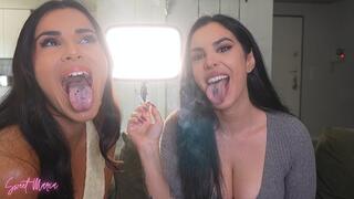 Human ashtray fun with Vanessa! | Sweet Maria