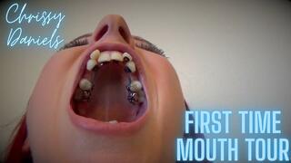 Chrissy Daniels First Time Mouth Tour 720p