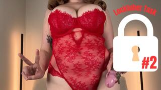 LOCKTOBER TASK #2 - Femdom Mystery POV by Sadistichoneyb Miss Honey with Interactive Game, Sub Training and Slave Task