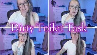 Dirty Toilet Task *mp4*