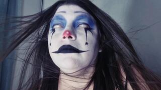 Clown possession eye rolling